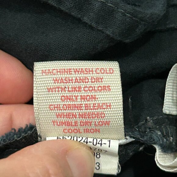 Old Navy Womens Black Low Rise Rolled Hem Cotton Shorts Size 6 Casual - Picture 8 of 10